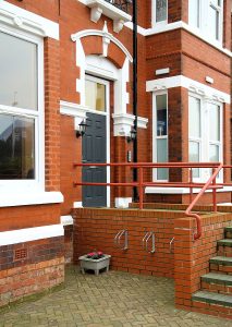 Dentist in Southport - Norwood Dental Practice buidling, bicycle racks